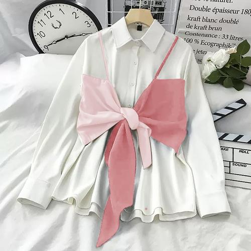 Foto Produk Magnolia blouse putih top wanita model fashion muslim bahan twiscone - DUSTY-PINK dari Fstore_Jakarta