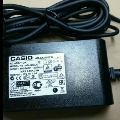 Jual Adaptor CASIO AD-A12150LW 12V piano Casio Tipe CDP230