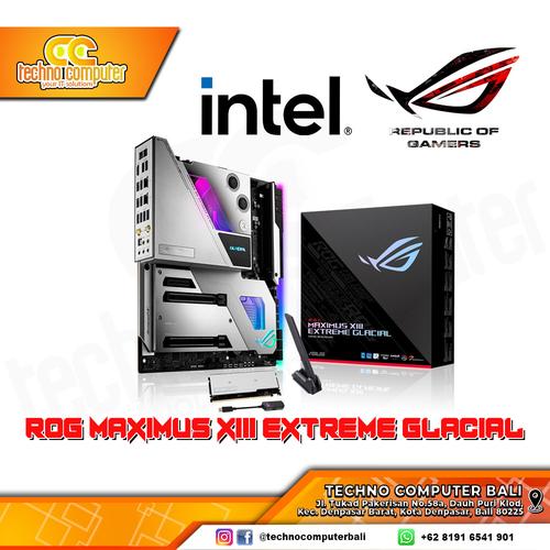 Gambar MOTHERBOARD ASUS ROG Maximus XIII Extreme Glacial INTEL LGA 1200 dari Techno Computer Bali Kota Denpasar Tokopedia