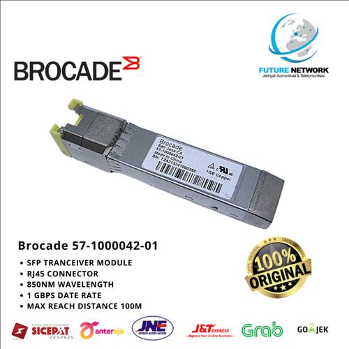 Jual Brocade 57-1000042-01 SFP Transceiver Module 1000Base Module ...