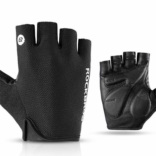 Foto Produk ORIGINAL Sarung tangan sepeda rockbros S106 half finger - Hitam, L dari Koreanholicshop