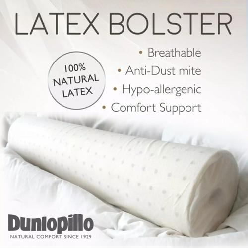 Jual Bantal Guling DUNLOPILLO Bolster Natural Latex Kota Medan