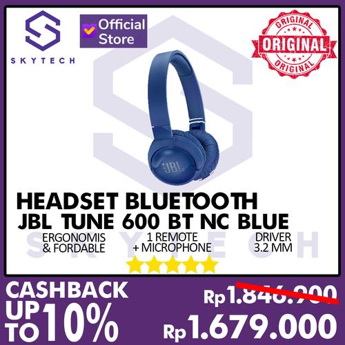 Jual HEADSET JBL TUNE 600 BT NC BLUE GARANSI RESMI - Kota Surabaya -  Skytech Accesories | Tokopedia