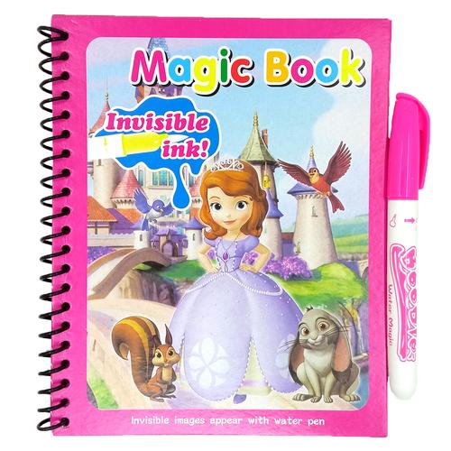 Gambar Magic Water Book Mainan Buku Mewarnai Anak Dengan Pena Air - Sofia dari Grandia Shop Kota Tangerang Selatan Tokopedia