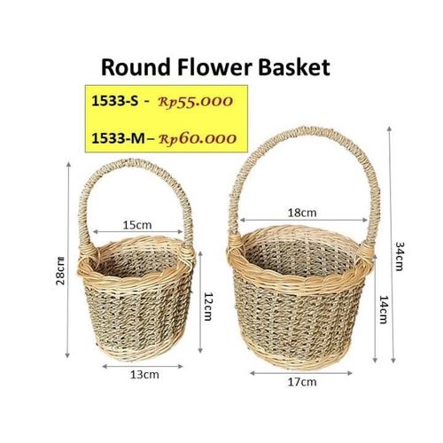 flower basket bag