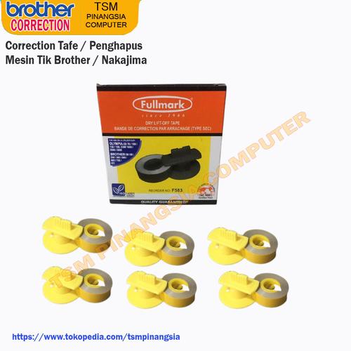 Jual Correction Tape / Penghapus / Mesin Tik / Mesin Ketik Brother GX