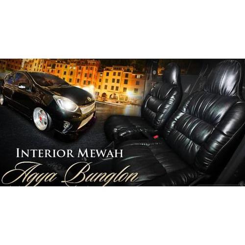 Foto Produk Sarung jok mobil agya ayla datsun brio motif sofa kulit sintetis dari 89ANANTA