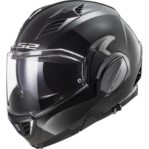 Jual LS2 FF900 VALIANT II SOLID BLACK GLOSS l HELM MODULAR l FF399 FF 399 -  Jakarta Barat - OneSpot Helmet | Tokopedia