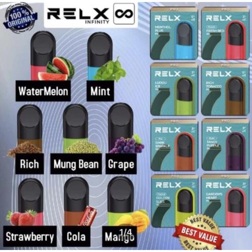 Jual relx infinity pod relx pods relx cartridge Kab. Badung