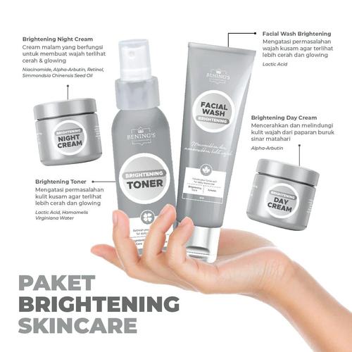 Gambar Benings Skincare Paket Brightening dr Oky Pratama dari Bening's Indonesia Official Kota Pekanbaru Tokopedia