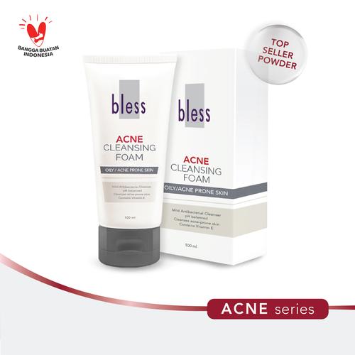 Foto Produk Bless Acne Cleansing Foam 100ml dari Bless Cosmetics ID