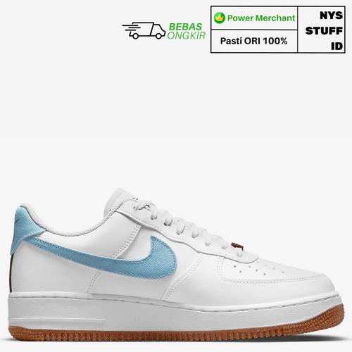 Jual Nike Air Force 1 07 LV8 White Black Obsidian | ORIGINAL - 37.5 - Kota  Bandung - NYSSTUFF_ID | Tokopedia