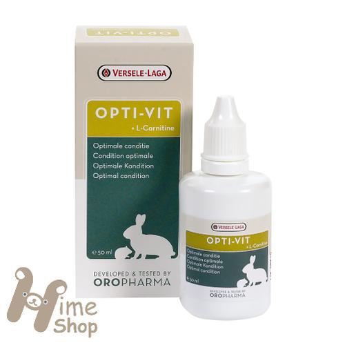 Foto Produk Versele Laga OPTI VIT 50ml Multi Vitamin Kelinci Hamster Marmut Rodent - EXP 2022-09 dari Hime petshop