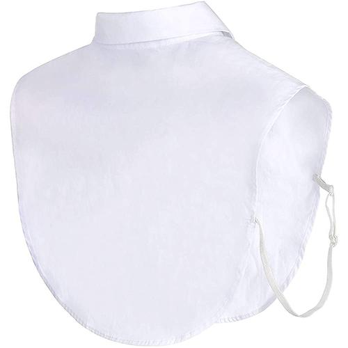 Foto Produk Fake Collar / Kerah Kemeja Palsu Unisex - Putih, L dari Meccanian