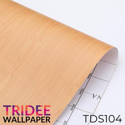 Foto Produk Stiker Dekorasi Kayu Marmer Meja Furniture Dapur Wallpaper | TRIDEE - Kayu Krem dari Tridee Wallpaper
