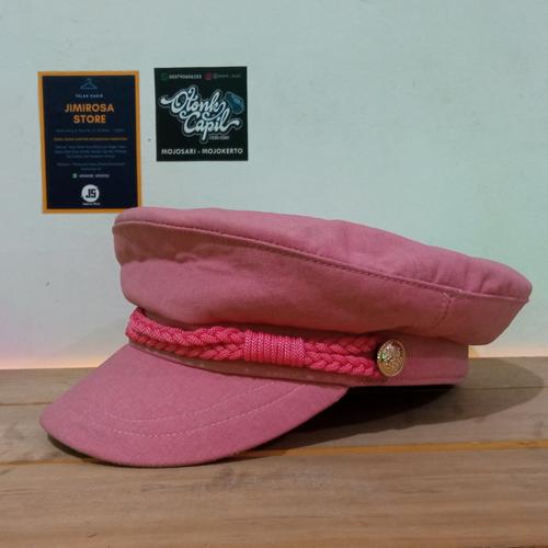 Jual Sailor hat Pink Size M - Kab 
