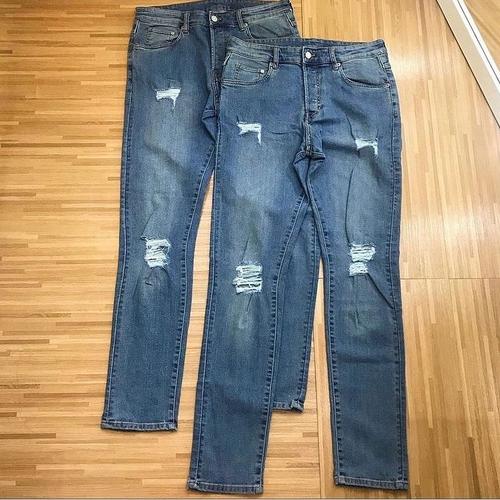 Jual H\u0026M RIPPED BOYFRIEND JEANS 