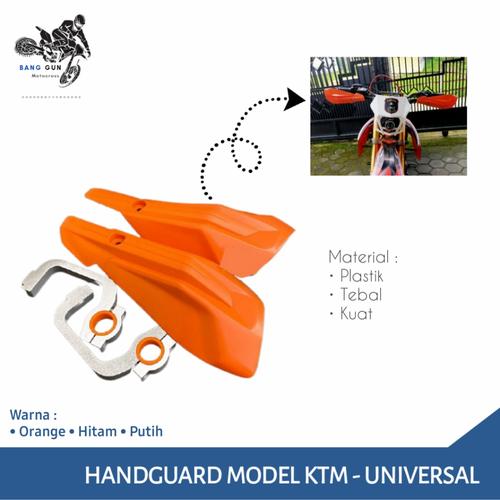 Handguard Motor trail model KTM - Hitam 