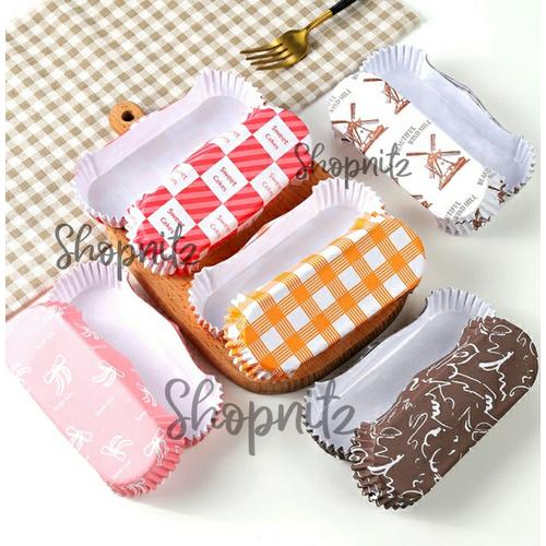 Promo Paper Cup Case Roti Oval Cup Paper Oval 1 roll isi 200 pcs - Oval ...