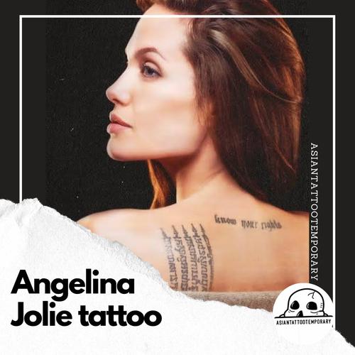 Jual SAK YANT Magic Tatto Thailand ANGELINA JOLIE (TATO MANTRA
