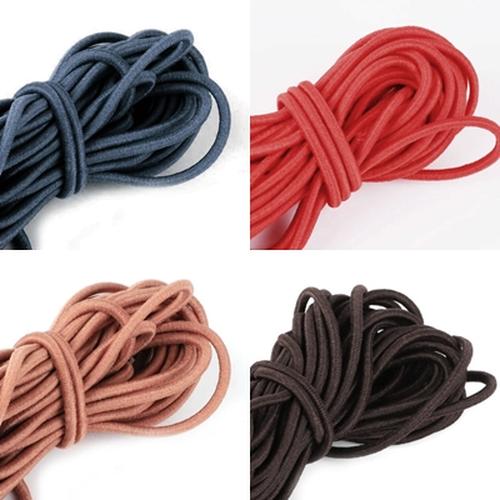 Foto Produk Tali Karet Bulat / Talikur Karet / Karet Elastis 3mm - Navy dari otago shop