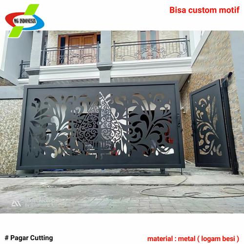 Jual pagar motif laser cutting motif wayang - Kab. Garut - DQ-HOUSE ART