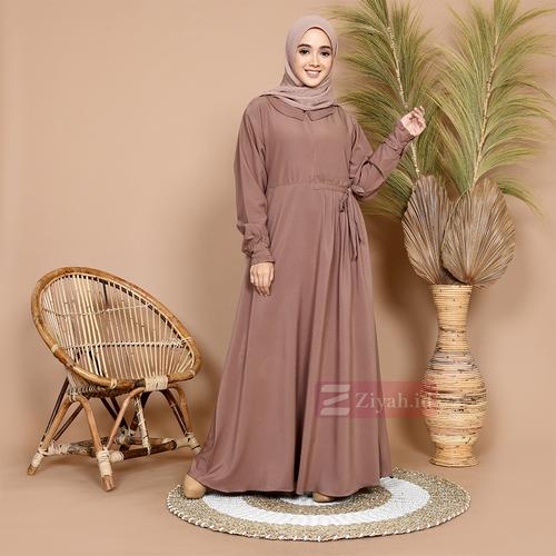 Gambar Ziyah.id gamis habibah daily muslim - Hijau, XL dari Ziyahid Kota Bandung Tokopedia