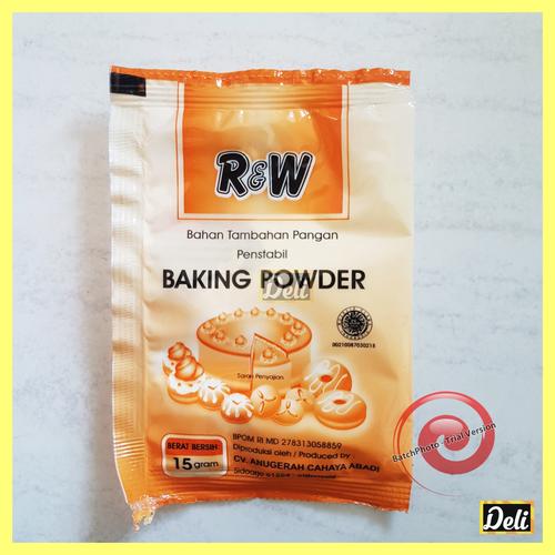 Jual Baking Powder Double Acting Rajawali 15gr Sachet / Bubuk