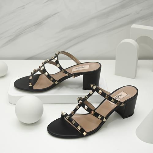 Jual VALENTINO Chunky Heels 6.5cm 