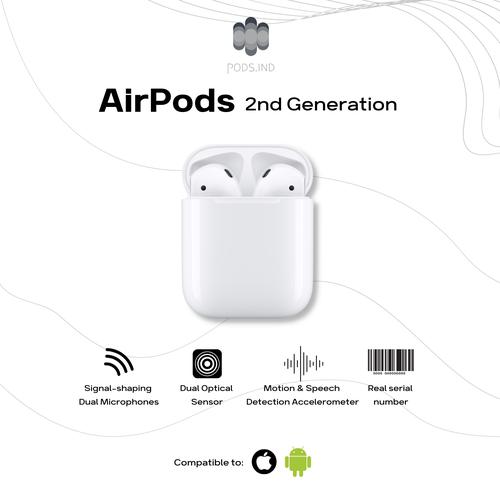 Promo Airpods Gen 2 Wireless Charging 