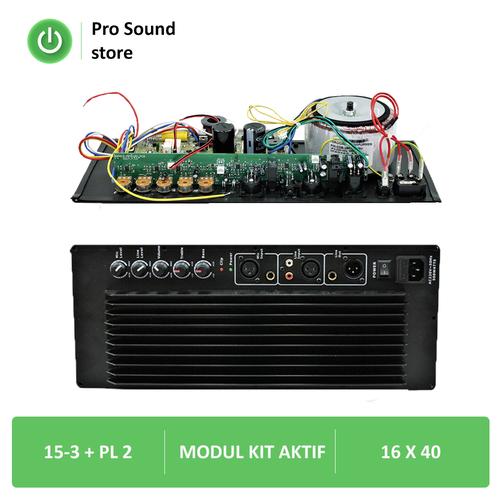 Jual Modul Kit Aktif PA 15-3 + PL 2 /KIT POWER MODUL SPEAKER ACTIVE PA ...