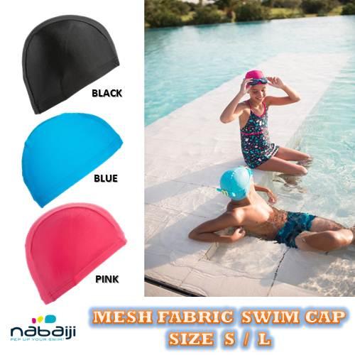Jual NABAIJI MESH FABRIC SWIM CAP TOPI 