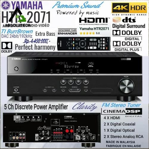 Jual ORIGINAL AV Receiver Yamaha HTR 