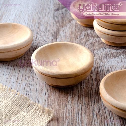 Gambar TEMPAT SAMBAL / COBEK KAYU MINI 9 CM dari YAKUMA OFFICIAL Kota Bandung Tokopedia