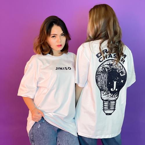 Gambar JINISO T-Shirt Dream Chaser Oversize Tee | Kaos - Navy, M dari JINISO.ID Jakarta Utara Tokopedia
