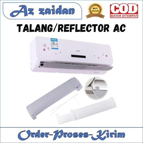 Gambar Talang AC / Reflector / AC Air Screen Cover / Penahan Hembusan Angin dari Az zaidan Kab. Sleman Tokopedia
