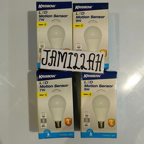 Jual Lampu Sensor Gerak Krisbow Lampu Sensor Gerak Bohlam Sensor