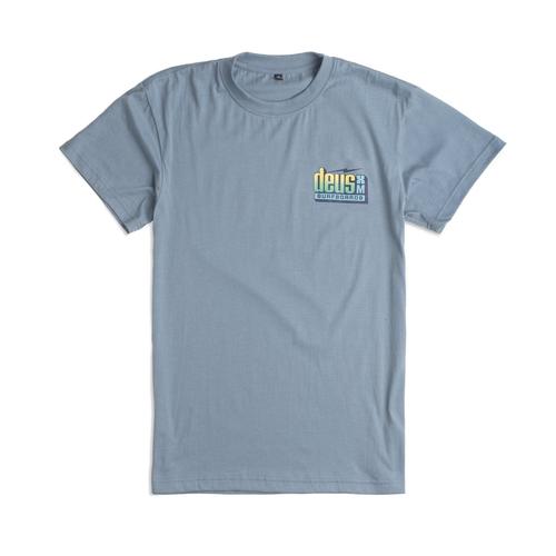 DEUS - BARRACUDA TEE - Barrel Blue 