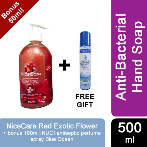 Foto Produk NICE CARE HAND SOAP 500ML / 5 Liter *PRODUK TERBARU* - RedFlower 500ML dari Sisedapepade