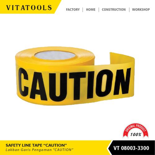 Jual SAFETY LINE TAPE CAUTION Lakban Garis Pengaman “CAUTION