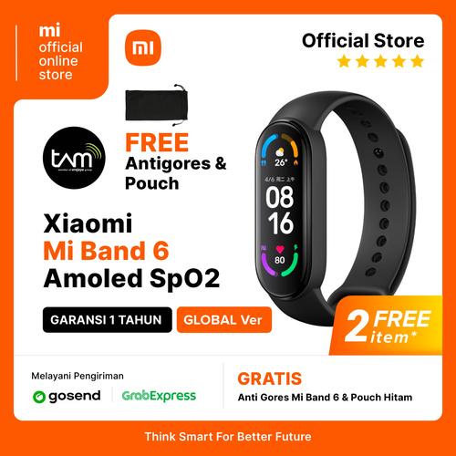 Gambar Xiaomi Mi Band 6 Original Miband 6 Smartband Amoled SpO2 Garansi Resmi - Garansi Distrib, China Version dari Mi Official Online Store Jakarta Barat Tokopedia