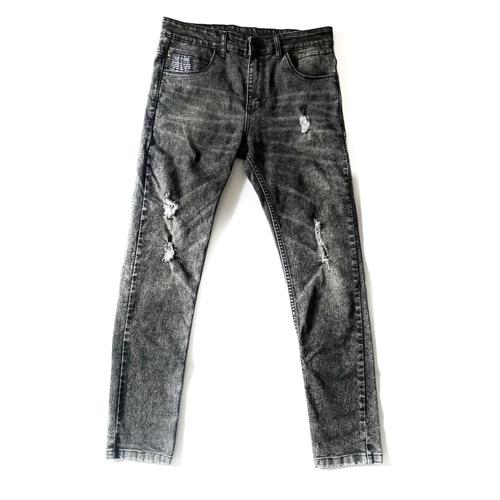 Jual BLACK MURKY WASHED JEANS - Hitam 