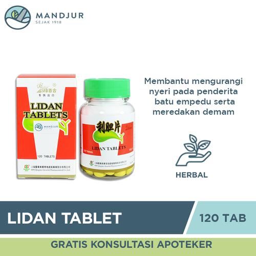 Gambar Lidan Tablets - Obat Herbal Batu Empedu dari Apotek Mandjur undefined Tokopedia