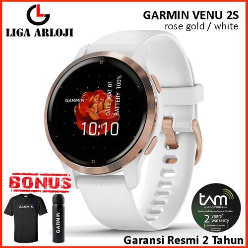 Jual Garmin Venu 2S 40mm - Rosegold White - Garmin Venu2S Garansi Resmi TAM  - Jakarta Pusat - Liga Arloji | Tokopedia