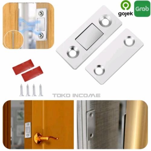 Foto Produk Magnet Plat Kuat Penutup Pintu / Magnetic Door Closer Catches Strong dari Toko Income