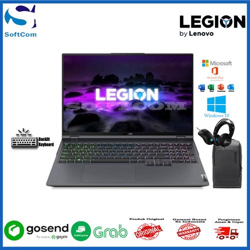 Gambar Legion 5 Pro BHID Ryzen 7-5800H/16GB/1TB SSD/RTX3060 6GB/Win 10/Grey dari SOFTCOM Kota Medan Tokopedia
