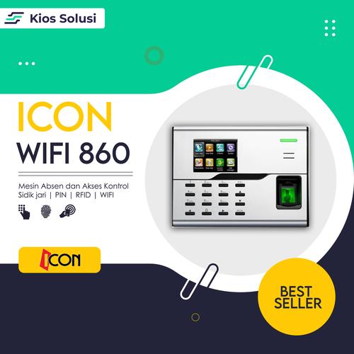 Pin Absen Jual Mesin Absen Wifi | Fingerprint | Kartu | PIN | ICON Wifi 860 ...