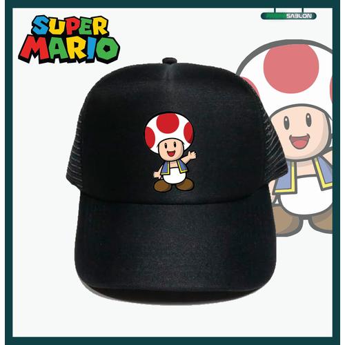 Jual Topi Jaring Trucker Super Mario 