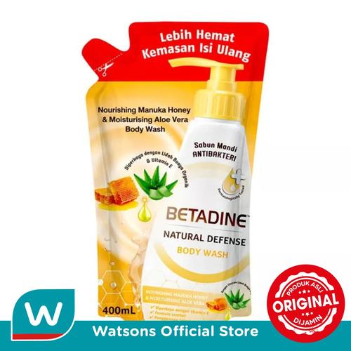 Gambar Betadine Body Wash Nourishing Manuka Honey 400ml dari Watsons Indonesia Kab. Tangerang Tokopedia