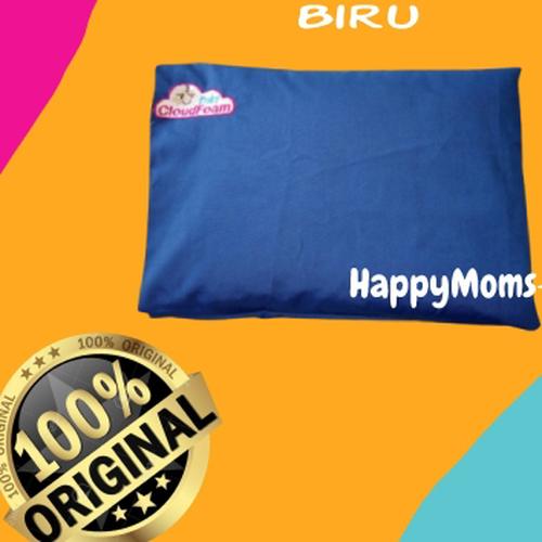 Foto Produk Bantal Bayi Anti Peyang Baby Cloudfoam Isi Kulit Kacang Hijau - Biru dari @M_Store